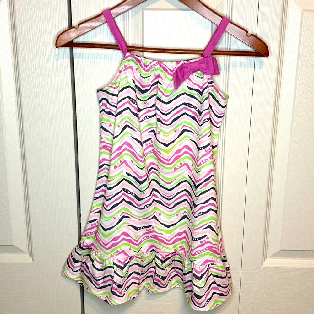 Gymboree Ruffled Nightgown Night Dress Pajamas NWT Girls Size Small 5-6